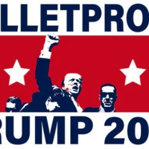 Unwavering Patriotism: Trump 2024 Flag for Bulletproof Support
