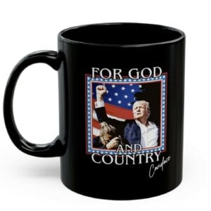 Candace Owens For God and Country Mugs