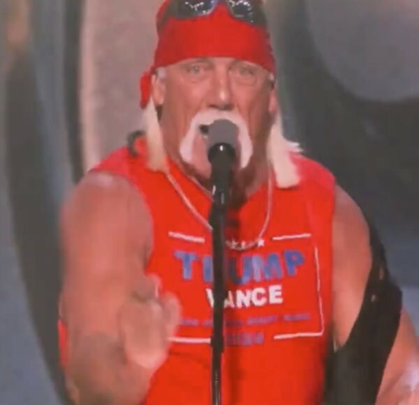 Hulk Hogan MAGA Trump Vance Patriotic Red Shirt