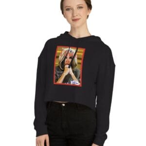 Man Of The Year Women’s Cropped Hooded Sweatshirts