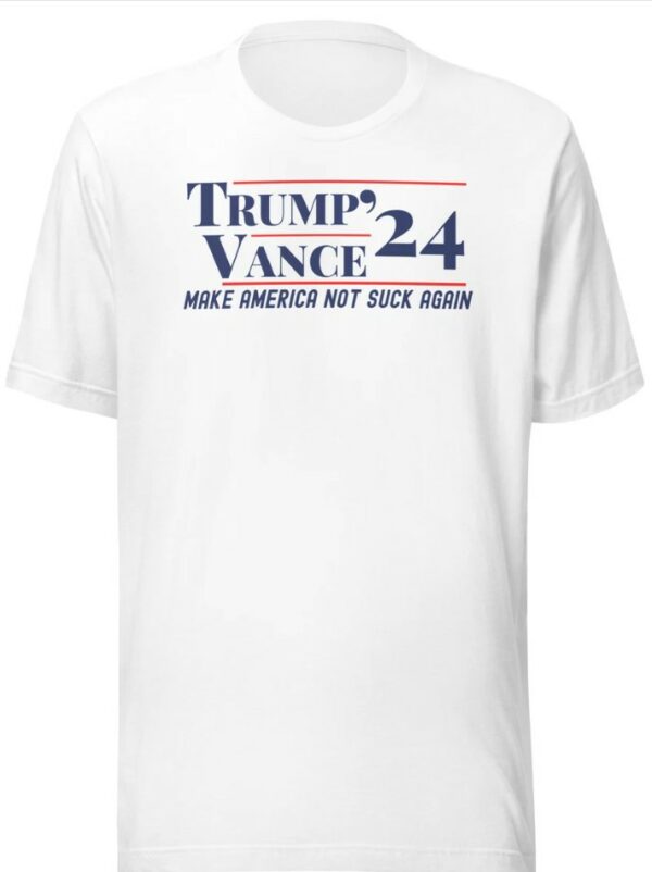 Trump 2024 Election Gear: Trump Vance 24 T-Shirt for MAGA Supporters