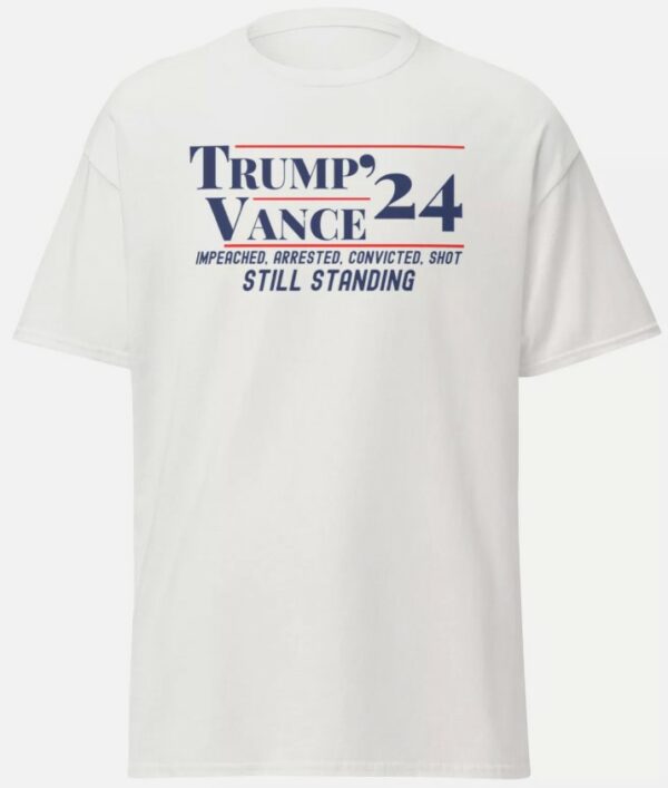 Support Trump and Vance in Butler PA: Trump Vance 2024 Campaign Shirt