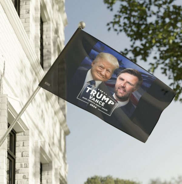 PRESIDENT TRUMP AND JD VANCE WILL MAKE AMERICA GREAT AGAIN Flag