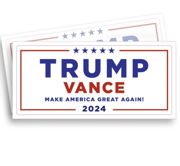 TRUMP VANCE 2024 Bumper Sticker | Vinyl Sticker | Decal