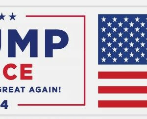 TRUMP VANCE 2024: Make America Great Again! Bumper Sticker