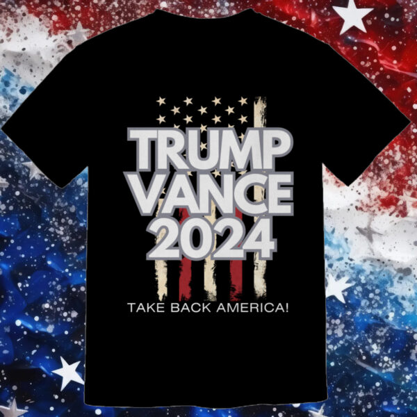 TRUMP-VANCE 2024: Premium Comfort Color T-Shirt for Patriotic Americans