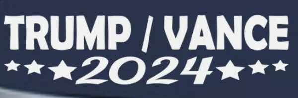 Show Your Support: TRUMP / VANCE 2024 Vinyl Decal Sticker