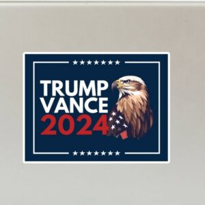 Show Your Support: Trump 2024, Vance, MAGA Car Decal