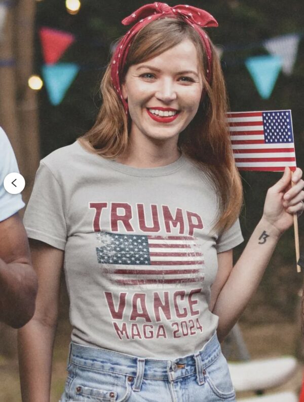 Trump 2024 Election Rally Shirt: American Flag Trump Train Inauguration Day