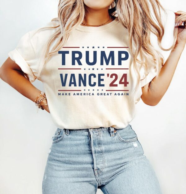 Trump 2024: Support Trump and Vance with Official Campaign Shirts