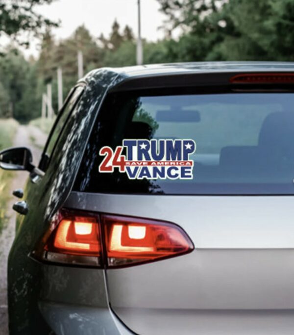 Trump 2024: Take America Back with Trump Vance Stickers and Decals