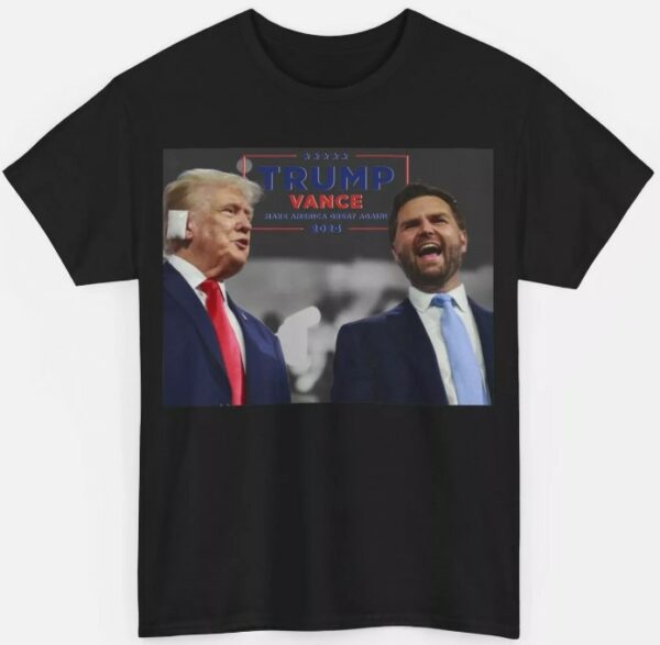 Show Your Support: Trump 2024 Vance MAGA Tee - Wear Your Patriotism