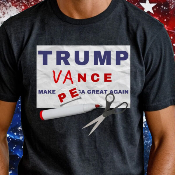 Trump's 2024 Election T-Shirt: Vance In, Pence Out