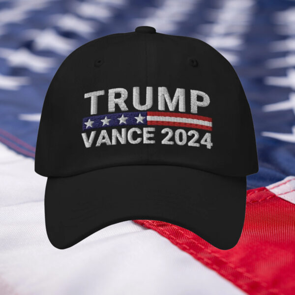 Embroidered Trump President - Vance VP Hat: Make America Great Again