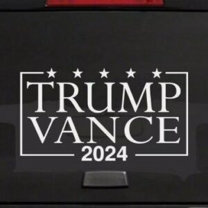 Trump Vance 2024: MAGA Bumper Sticker for True Patriots