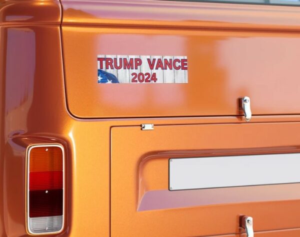 Trump Vance 2024: MAGA Bumper Stickers for a Great America