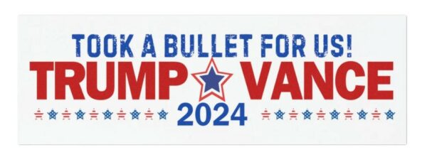 Show Your Support for Trump Vance 2024 with Our Car Magnet and Bumper Sticker