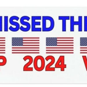 Trump Vance 2024: Declare Your Support with Our Car Magnet Bumper Sticker