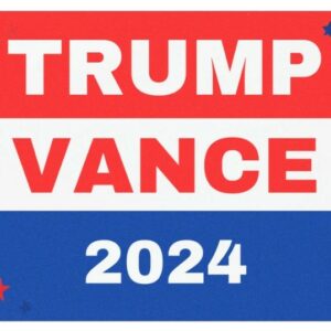 Show Your Patriotic Support: Trump Vance 2024 Car Magnet and Decals