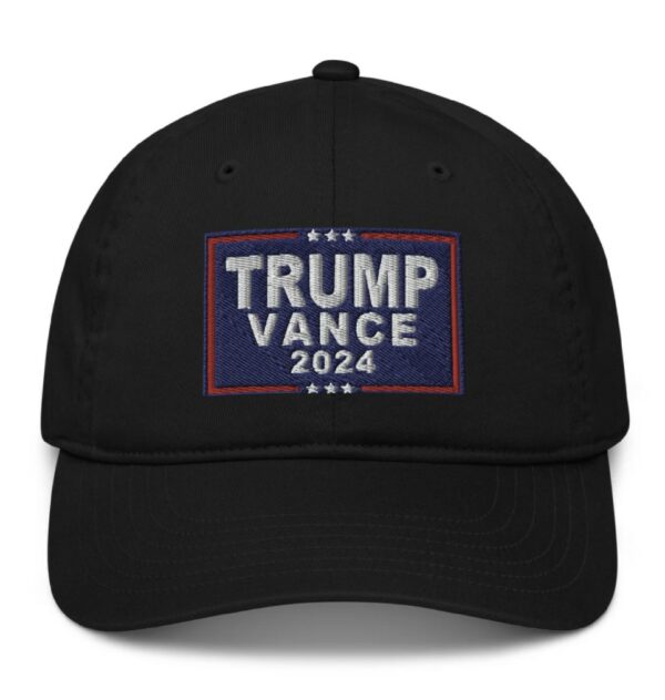 Trump Vance 2024: Eco-Friendly Organic Cotton Hat for Patriots