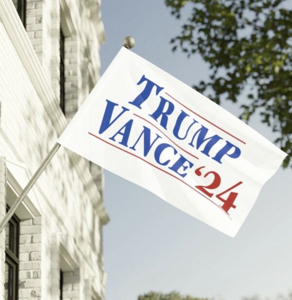 Trump Vance 2024 Election Flag