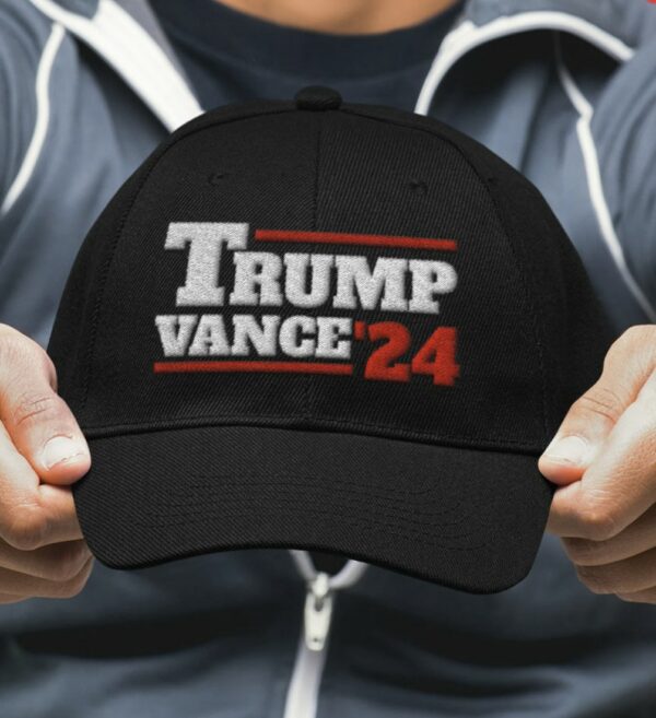 Trump Vance 2024 Embroidered Dad Hat: Show Your Support for the Trump-Vance Ticket