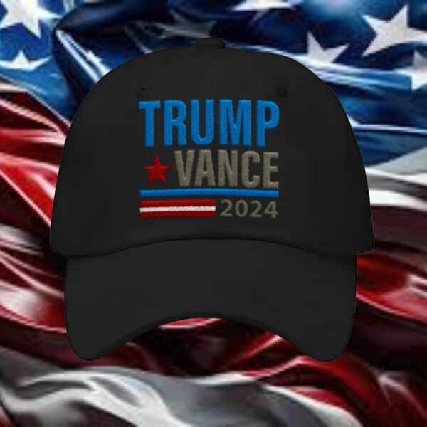 Trump Vance 2024 Embroidered Hat: Support the Future of America