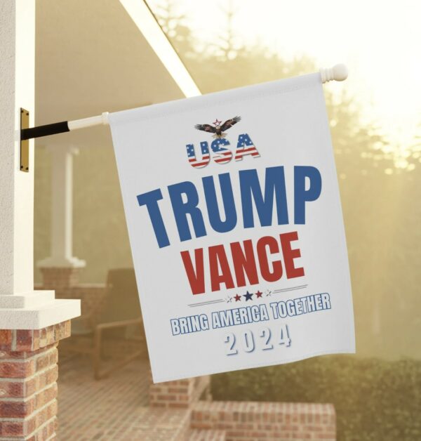 Trump Vance 2024 Garden & House Banner Flag