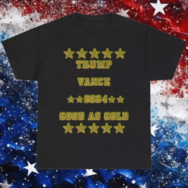 Trump Vance 2024: Golden Ticket to Victory T-Shirt