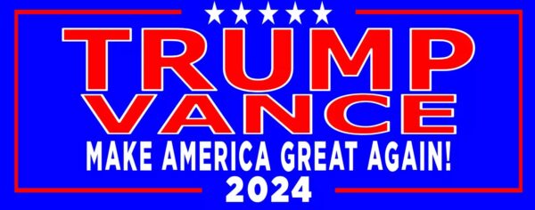 Trump Vance 2024: Official MAGA Pride Sticker