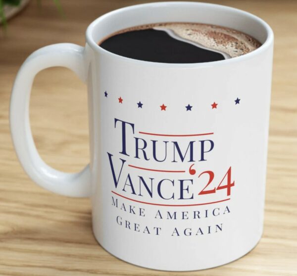 Trump Vance 2024: Make America Great Again with This MAGA Coffee Mug