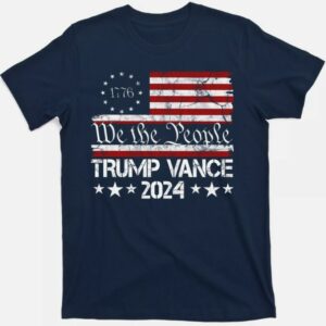 Show Your Patriotic Support: Trump Vance 2024 Election T-Shirt