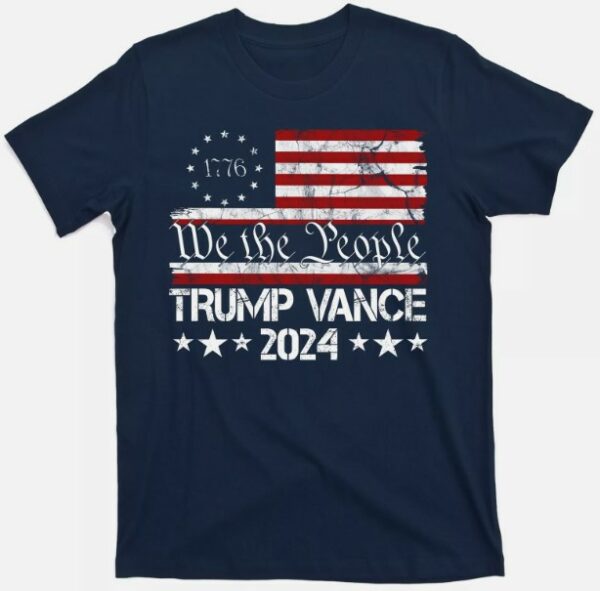 Show Your Patriotic Support: Trump Vance 2024 Election T-Shirt