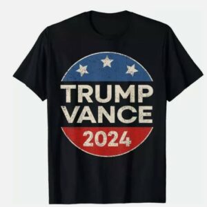 Trump Vance 2024: Retro Vice President Election Campaign T-Shirt