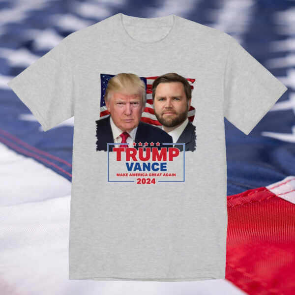 Show Your Patriotic Support: Trump Vance 2024 MAGA T-shirt