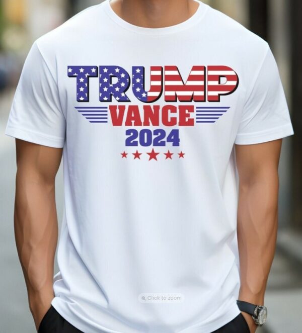 Trump Vance 2024: Pro-America, Republican, MAGA Shooting Shirt