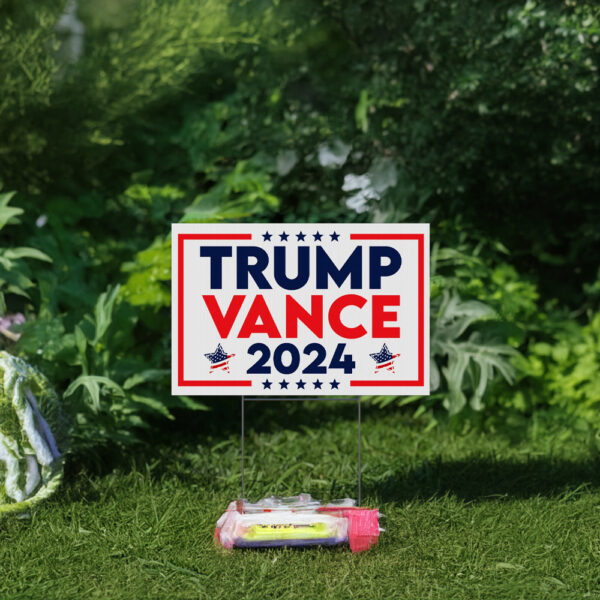 Trump Vance 2024 Sign