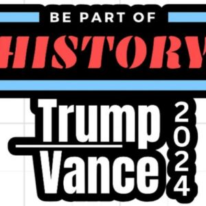 Join the MAGA Movement: Trump Vance 2024 Campaign Stickers