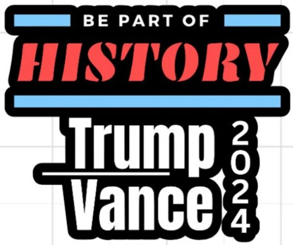 Join the MAGA Movement: Trump Vance 2024 Campaign Stickers