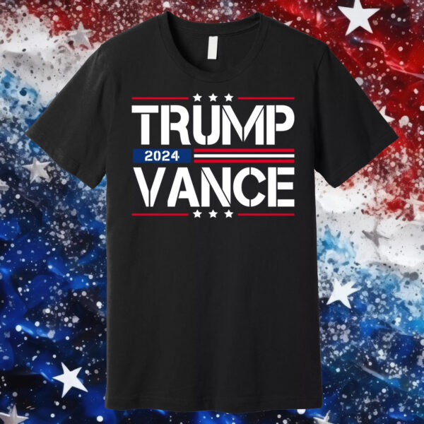 Trump Vance 2024: Premium Patriotic Election T-Shirt for USA Supporters