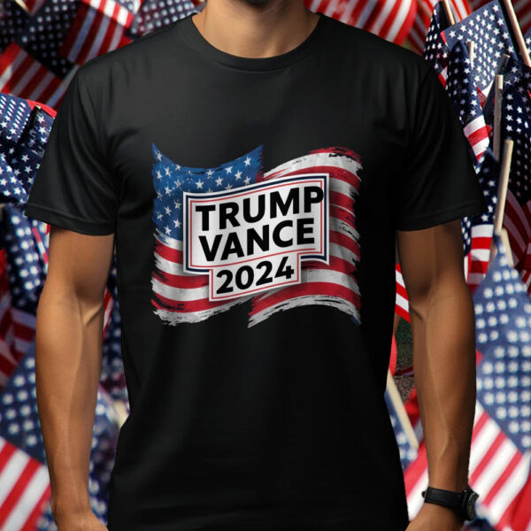 Vote for the Future, Wear the Patriotic Trump Vance 2024 Tee