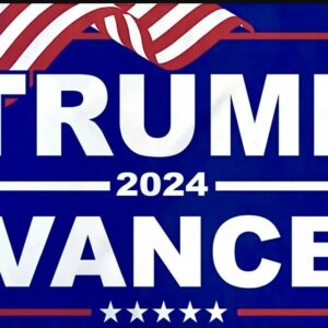 Trump Vance 2024: Waterproof Vinyl Bumper Stickers for MAGA Pride on the Road