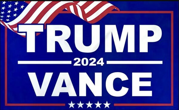 Trump Vance 2024: Waterproof Vinyl Bumper Stickers for MAGA Pride on the Road