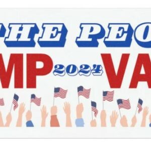Trump Vance 2024: Show Your Support with Our Car Magnet and Bumper Sticker