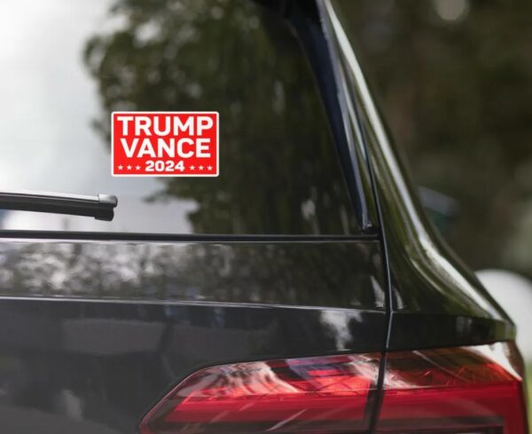 Trump Vance 2024: Premium Stickers and Decals for Unwavering Support