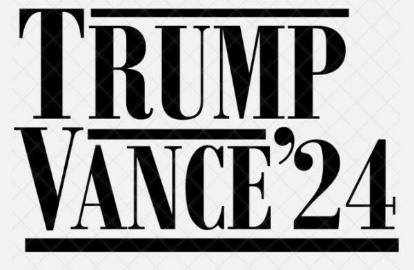 Trump Vance '24: Declare Your Support with Our 2024 Campaign Sticker