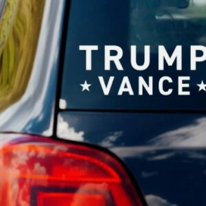 Trump Vance Decal: Declare Your Support for the 45th and 47th Presidents