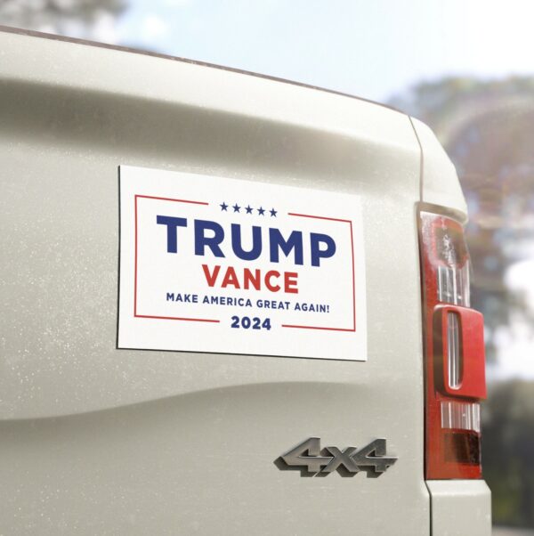 Show Your Patriotism with Trump Vance MAGA Car Magnets