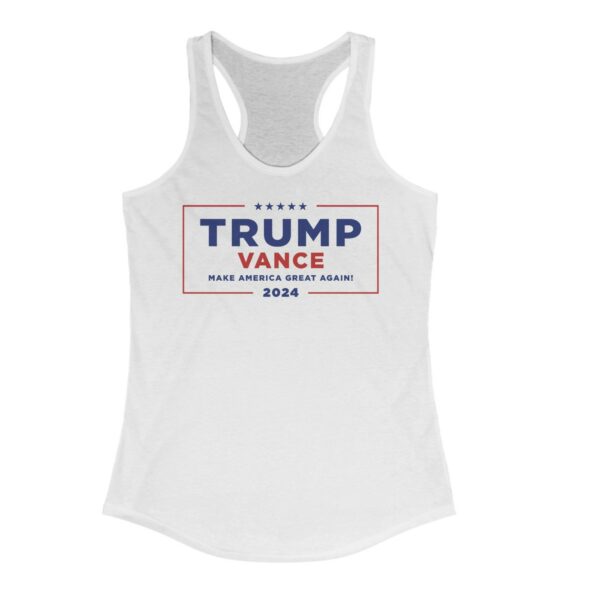 Trump Vance MAGA Women's Ideal Racerback Tank