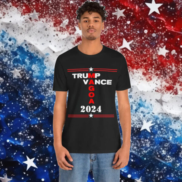 MAGA 2024: Trump Vance Essential Unisex Jersey Tee for Patriotic Americans